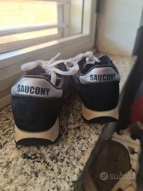 *SUPER*Saucony Black & Silver COME NUOVE (37.5)