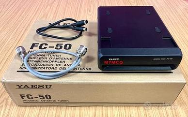 YAESU FC50 ACCORDATORE ANTENNA NUOVO.