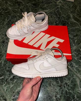 Nike dunk low grigie bianche taglia 38 donna