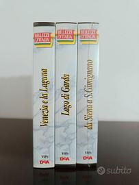 Bellezze d'Italia - 3 VHS - Venezia, Garda, Siena