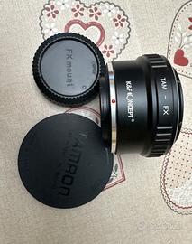 Adattatore TAMRON - FX perMirrorless Fujifilm