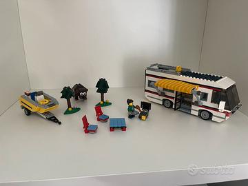 Lego creator 31052 camper con barca