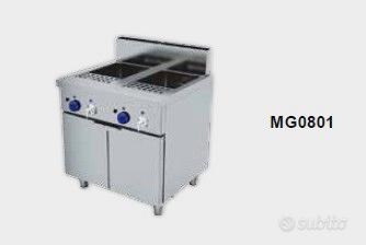 Cuoci pasta a gas 2 vasche 26+26 LT MG0801