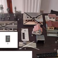 Edifici e accessori RARI vintage fermodellismo H0