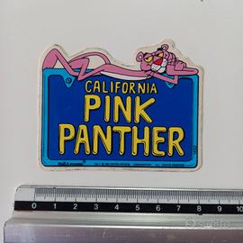 Pink panter adesivo anni 80 La Pantera Rosa 1983