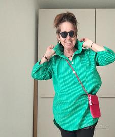 Camicia tunica verde grande taglia forte