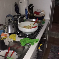 Cucina completa bianca