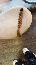 Capelli veri treccia