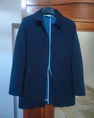 Cappotto Uomo  Tg. 50 Blu Navy Sartoriale