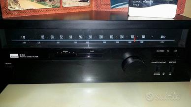 Sansui T-60 tuner AM-FM stereo nero analogico
