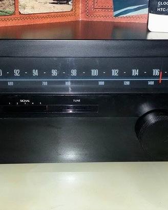 Sansui T-60 tuner AM-FM stereo nero analogico