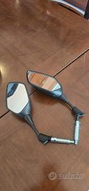 Coppia specchietti Sh 125 Sport nero anno 2025