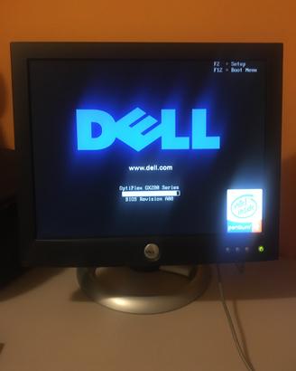 Pc dell monitor e tastiera