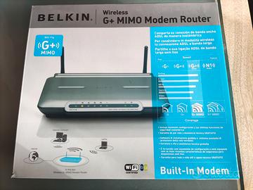 Modem Router Wireless ADSL2+ BELKIN G+ MIMO
