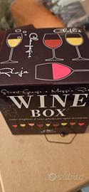 Wine box tappo cromato