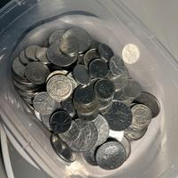 Lotto da 600g di monete da 50 lire small-large