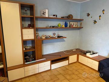 ANGOLO SALOTTO - LEGNO MASSICCIO