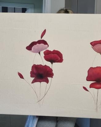 Quadro rose rosse