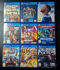 giochi playstation PS4