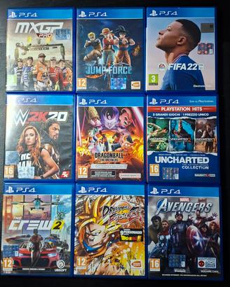 giochi playstation PS4
