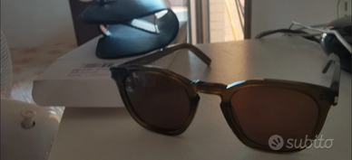 sl28  saint laurent occhiali da sole - marroni bro