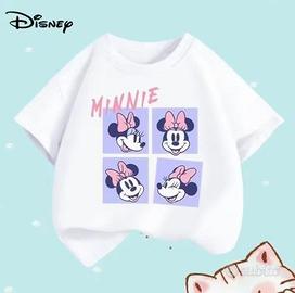 T-SHIRT DI COTONE MINNIE TAGLIE DA 1 A 12 ANNI