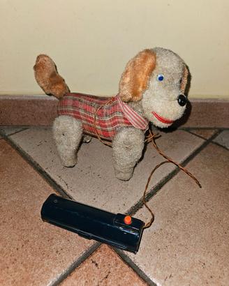 Cane giocattolo anni 50 a batterie