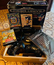 Sega mega drive boxato con giochi
