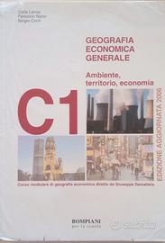 Libro geografia economica generale Bompiani C1