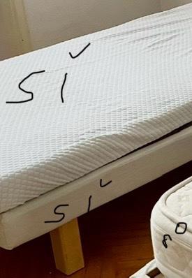 Letto singolo Ikea200x 90 con materasso come nuovo