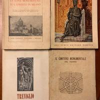 Vecchi libri Treviglio Grappa Milano Roma