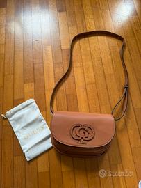 Borsa a tracolla Guess originale colore cuoio