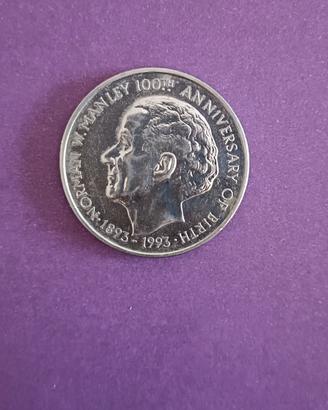 Moneta commemorativa 5 dollari Giamaica 