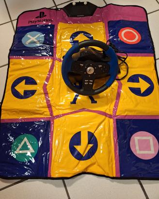 tappettino ps1 + volante 