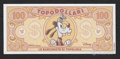 Disney - banconota di Topolinia da 100 Topodollari