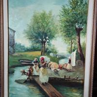 Quadro a olio seconda metà '900