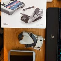 Dji mini 3 con Dji Rc con schermo