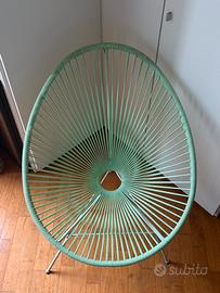 Modernariato anni ‘80: sedia da giardino Acapulco