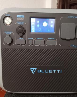 Power station Bluetti AC200P + Pann. solare 350W