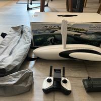 DRONE PESCA power dolphin vision esca hubsan