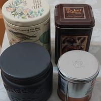 Set 4 barattoli caffè (Illy, Pocket Coffee)Vintage