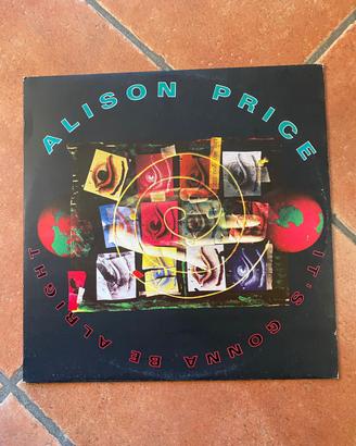 Vinile alison price it’s gonna be alright
