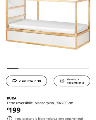 Letto a castello per bambini Ikea