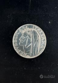 Moneta commemorativa VII centenario Dante Alighier