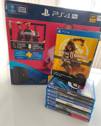 PlayStation 4 pro + giochi