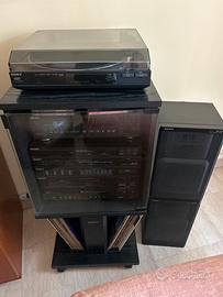 Impianto stereo vintage SONY completo-funzionante🎵