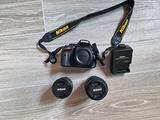 Nikon D5200 + 18-55 VRII + 55-200 VRII + Accessori
