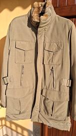Giacca Cappotto Combipel vera piuma oca