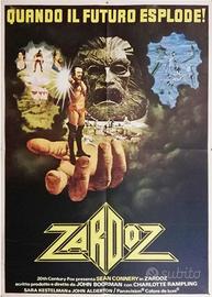 Manifesto cinema Zardoz 140x100cm