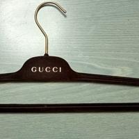 Gruccia originale GUCCI -Appendiabiti lusso vellu